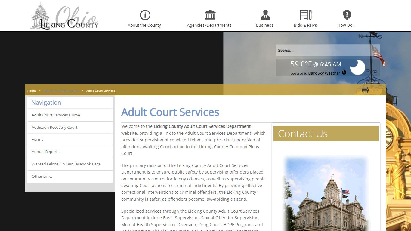 Licking County - Adult Court Services