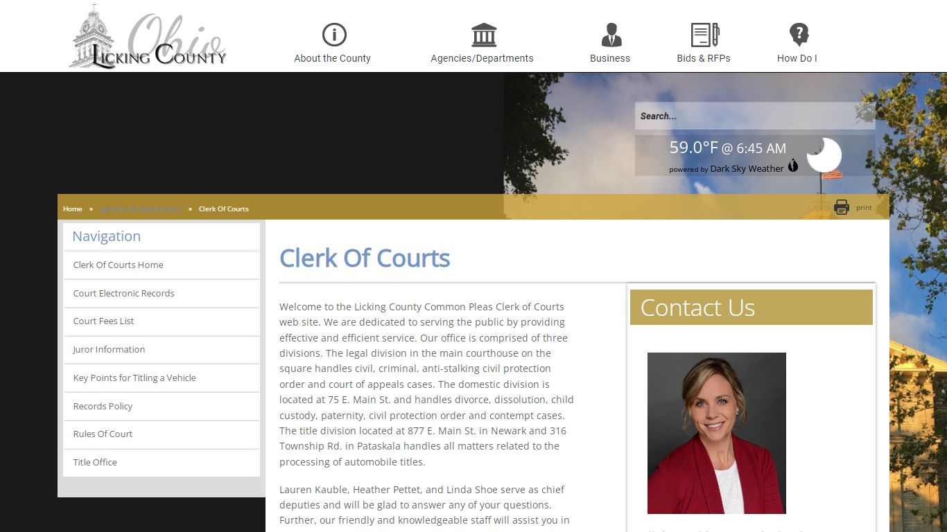 Licking County - Clerk Of Courts